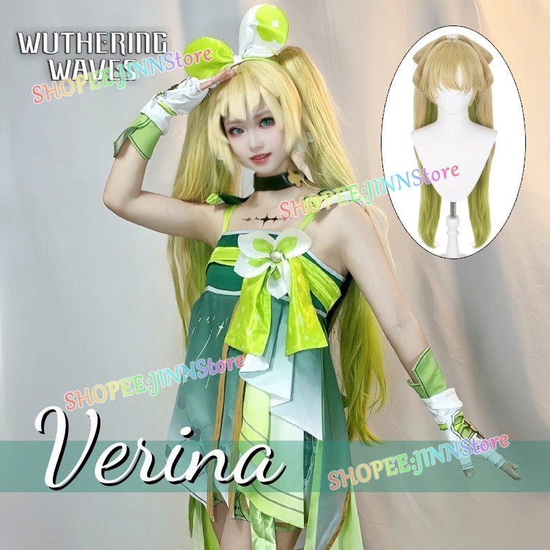 - Jinn - เกม WUTHERING WAVES VERINA คอสเพลย์เครื่องแต่งกาย Nature Calling VERINA ชุด Lori ชุด