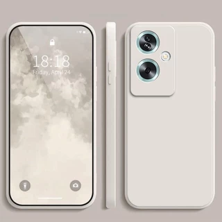 เคส OPPO A79 5G สีทึบ OPPO A79 5G เคสซิลิโคนป้องกันการตกสีธรรมดาเรียบง่าย YT