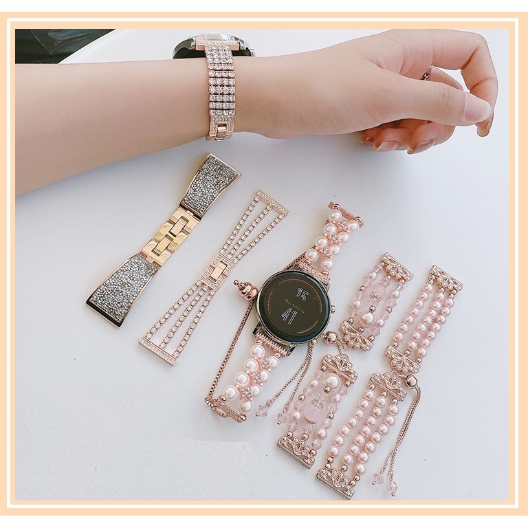 Luxury Diamonds 20mm 22mm For Huawei watch gt 6 สาย Metal Huawei watch GT 5 สาย Huawei watch GT5 Pro