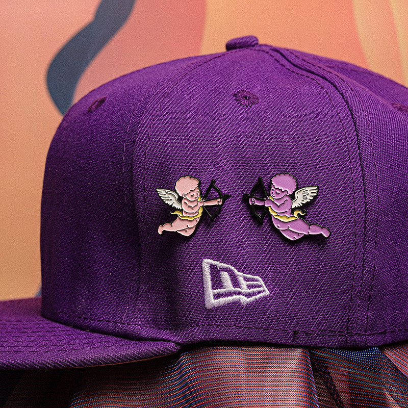 การ์ตูนแองเจิลเด็กเบสบอลกอล์ฟหมวก Pin New Era เข็มกลัดหมวกคลิป Pins Badges หมวกเครื่องประดับของขวัญสําหรับเพื่อน - รูปที่ 3