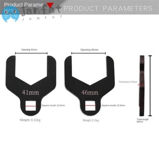 Janfat Spanner, ประแจปั๊มน้ําสายพานปรับ, ถอดเครื่องมือถอดที่ใช้งานได้จริง 41/46 มม. รถ