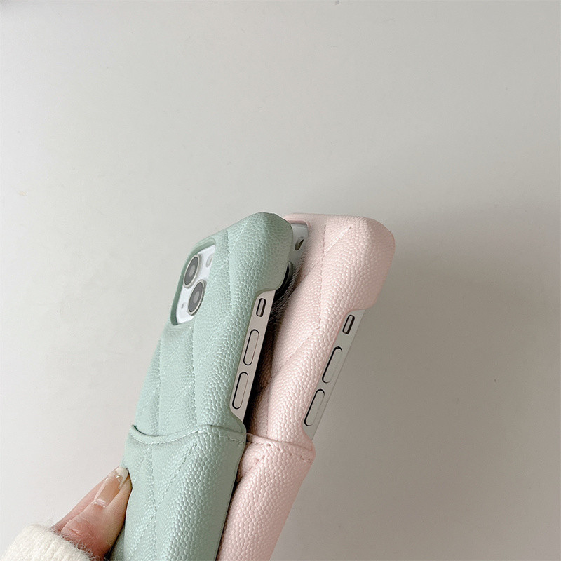 แฟชั่นหนังใส่การ์ดเคสโทรศัพท์สําหรับIPhone 17 Air 16 15 Pro Max 14 Plus 13 12 Promax 11 17promax 16promax 15promax 14Promaxยี่ห้อโลโก้ฝาครอบป้องกัน - รูปที่ 7