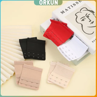 Orkun ตะขอปรับขยายเสื้อชั้นใน(รุ่นมียางยืด) ยืดได้ ตะขอขยายเสื้อใน Elastic Bra Extender