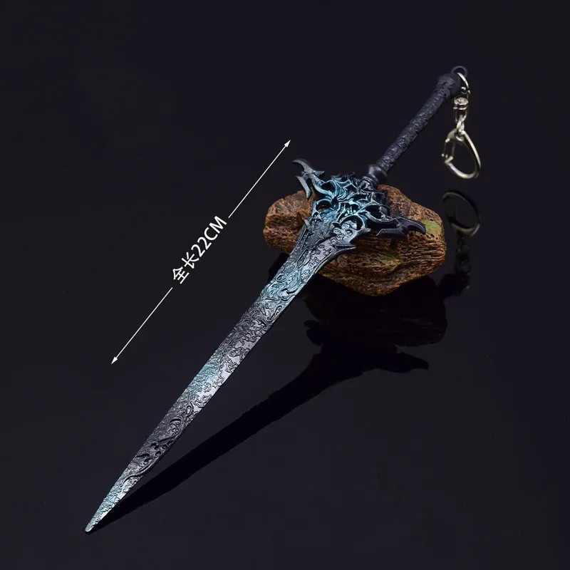 Final 16 Game Peripheral Fantasy Alloy Ultimate Blade Ultimate Sword Weapon Static Cosplay Toy Model Crafts Gift Ornam