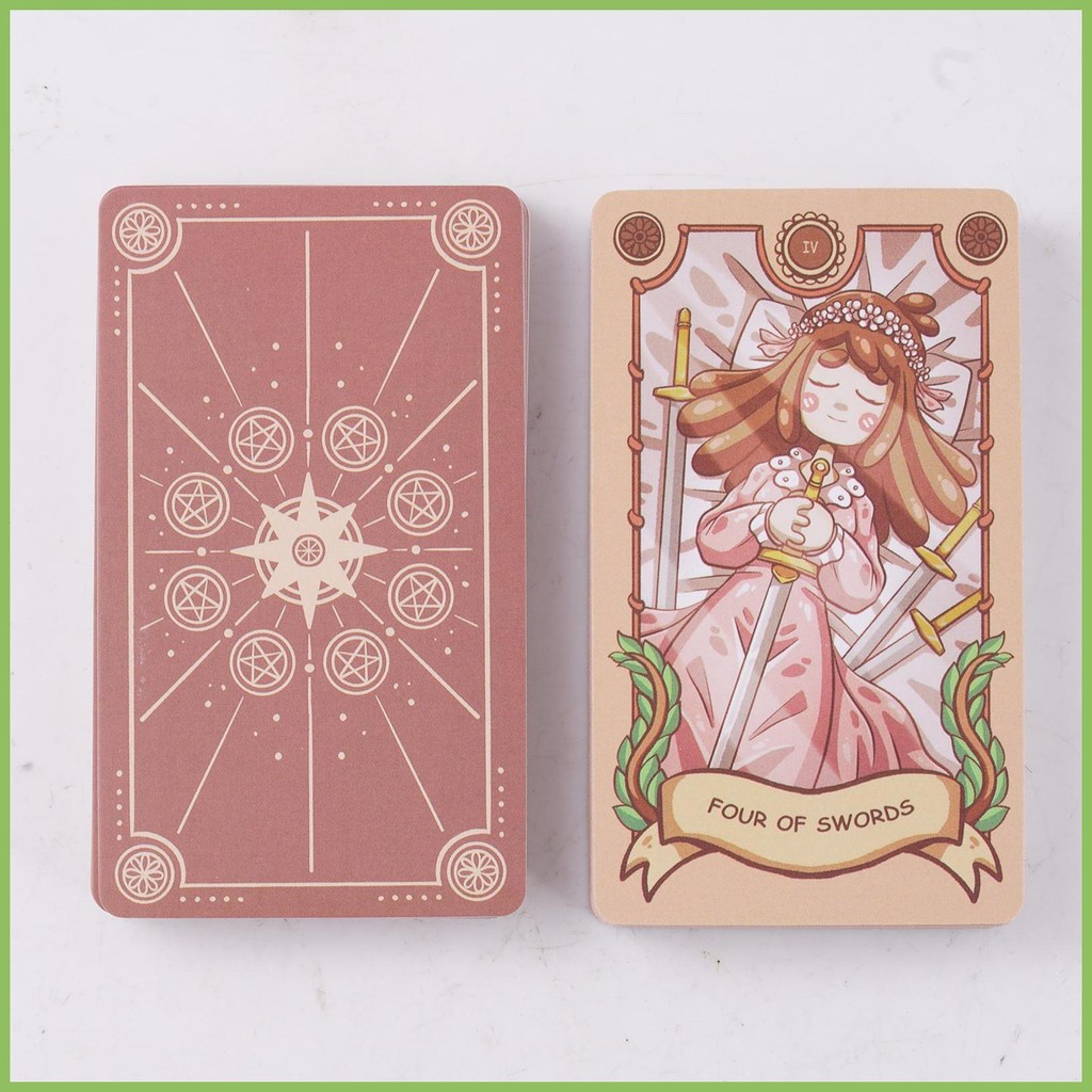 Tarot Deck Fortune Telling การ์ดเกม Joyful Journey ไพ่ทาโรต์เพื่อน Gathering เล่น Fate Divination qiazhilth