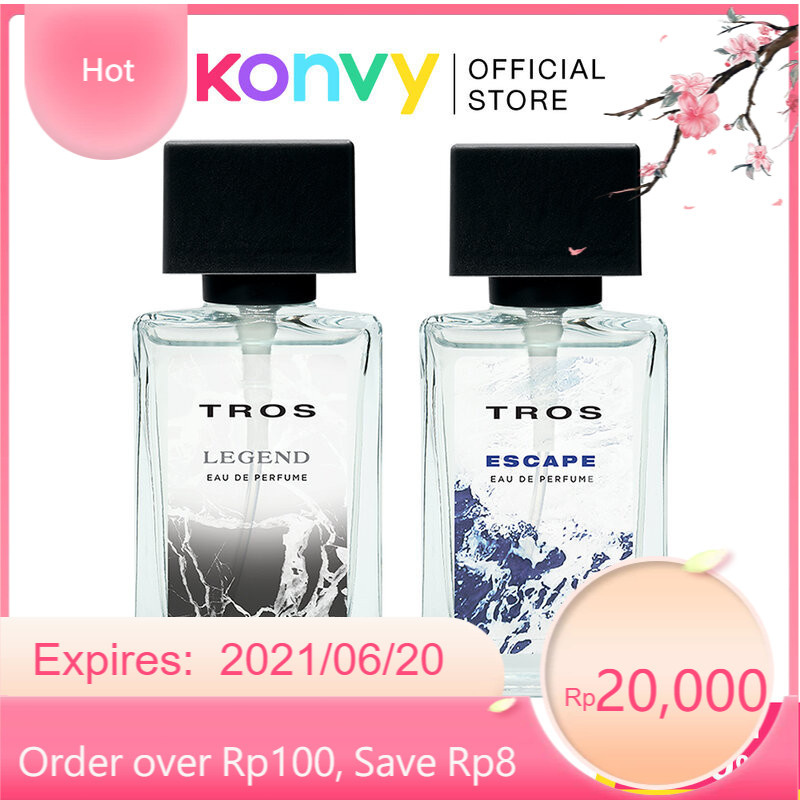 TROS EDP ทรอส น้ำหอมสำหรับผู้ชาย 30ml (Legend/Escape)