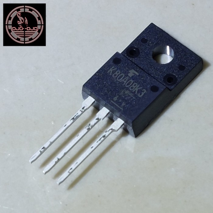 K80A08K3 To-220f Toshiba TK80A08K3 K80A08 80A08 Mosfet 80A 75V ทรานซิสเตอร์ FET N-Channel