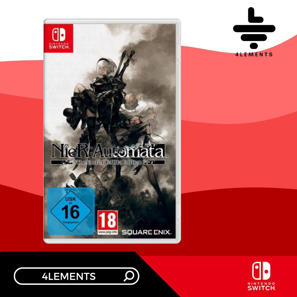 (พร้อมส่ง) SWITCH NIER AUTOMATA THE END OF YORHA EDITION (R2/EU) (GAME) (มือ1)