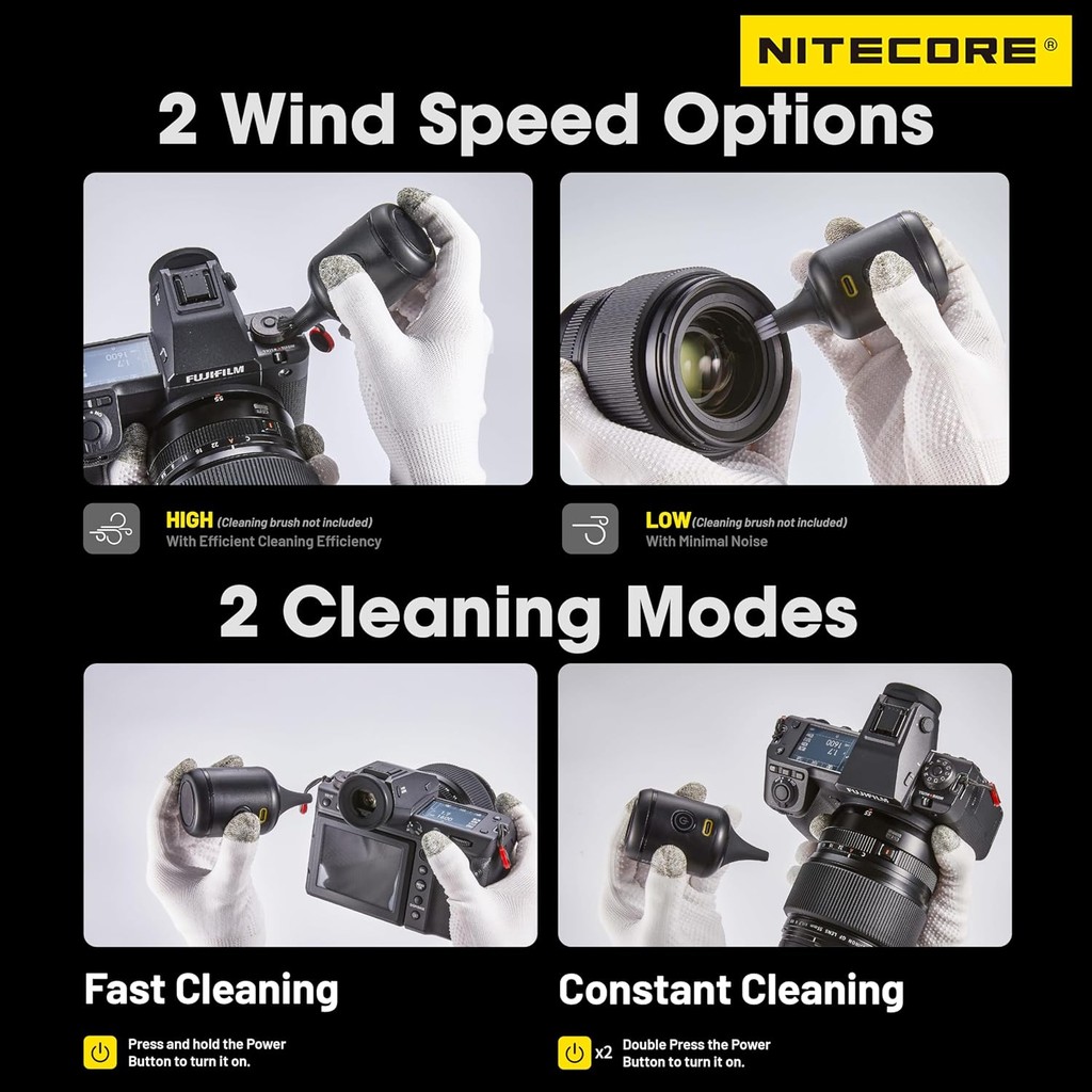 Nitecore BB Nano เครื่องเป่าลมถ่ายภาพอิเล็กทรอนิกส์อเนกประสงค์แบบพกพา