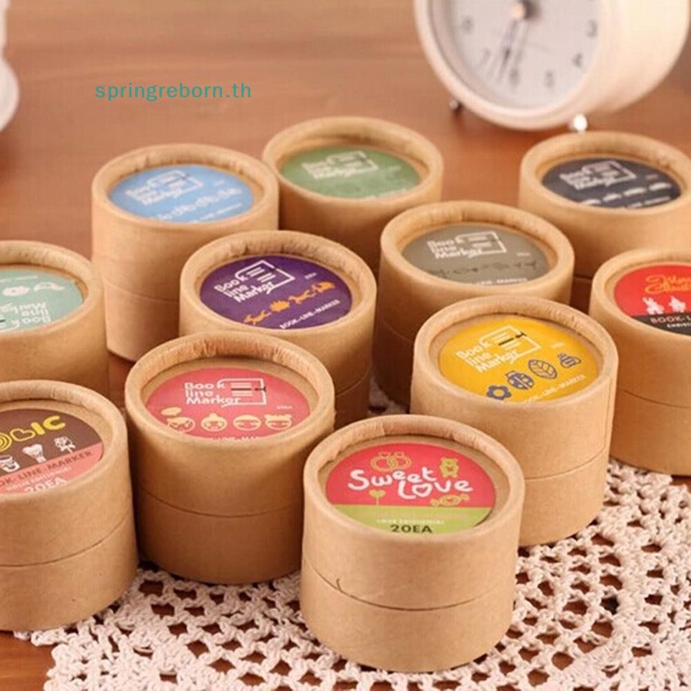 # เครื่องมือแฟชั่น # 20ชิ้นมินิที่คั่นหนังสือโลหะสํานักงานหนังสือโรงเรียนหมายเหตุคลิปพร้อมกล่องกรณีน่ารัก lss .