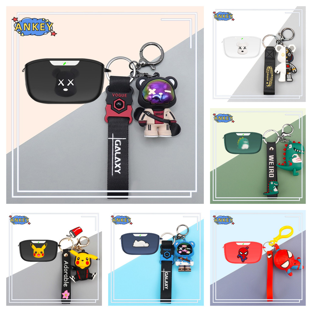 Case for JBL Wave Buds 2 Protective Silicone Cute Cartoon Covers Wireless Earbuds Shell TWS Headphone Portable