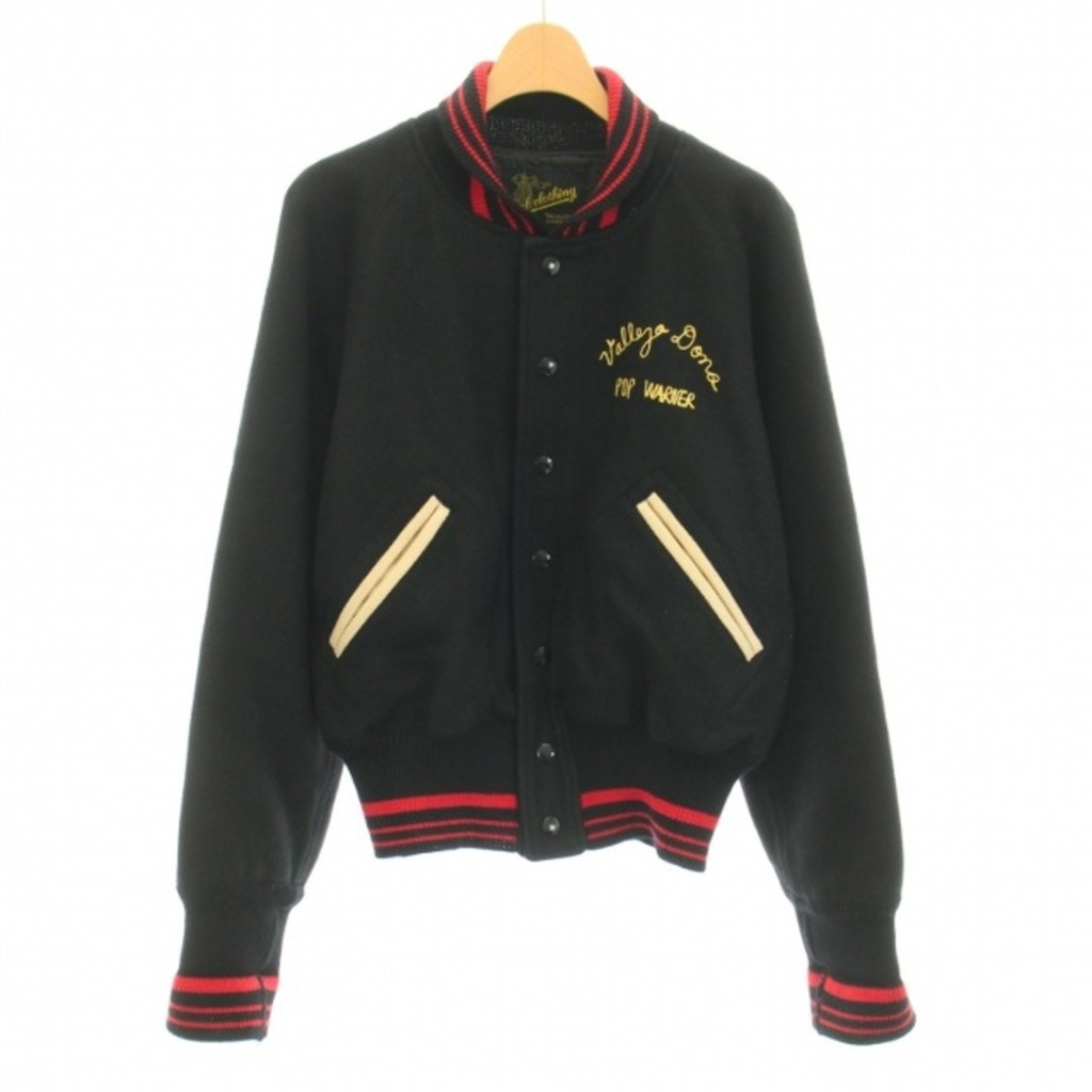 Cab.clothing Stadium Jacket Jumper Blouson Black Direct from Japan มือสอง
