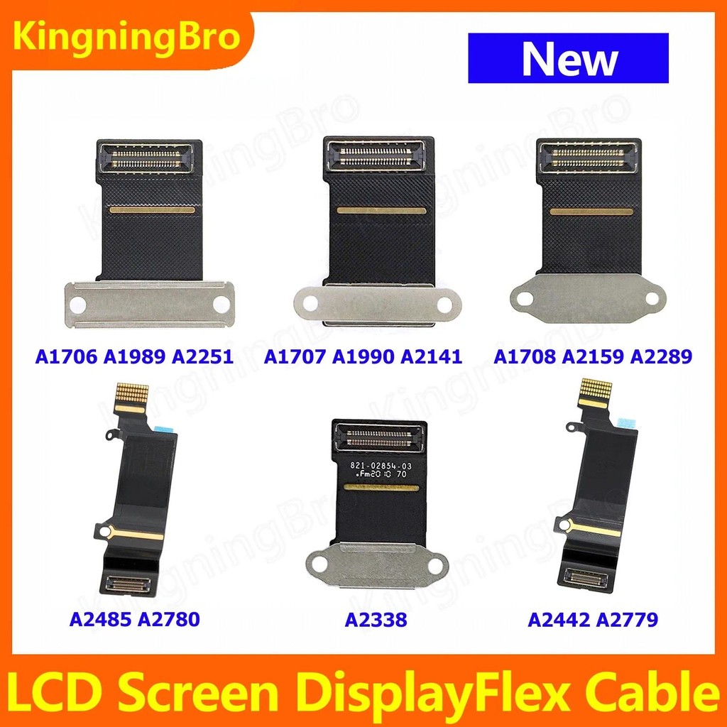 ใหม่จอแสดงผลหน้าจอ LCD Flex สําหรับ Macbook Pro A1706 A2251 A1707 A1990 A2141 A1708 A2289 A2338 A2442 A2485