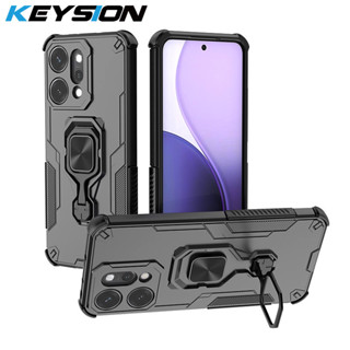 KEYSION เกราะกันกระแทกสําหรับ OPPO Reno14 Pro 5G ซิลิโคน + P…