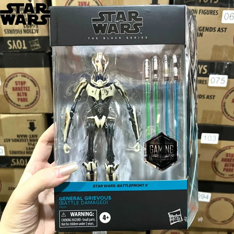 The Black Series Star Wars Battlefront Ii General Grievous Battle Damaged 16 ซม.Action Figure ของเล่
