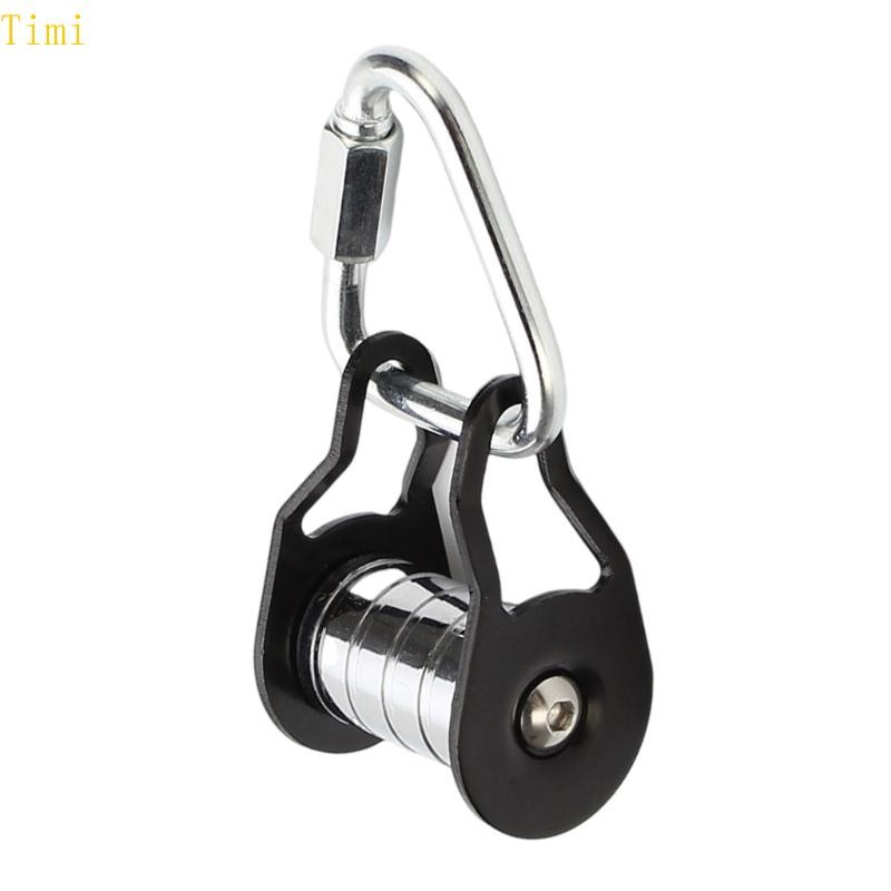 Timi Zipline Pulley เปลี่ยน Backyard Zipline เลื่อน Slacks อุปกรณ์การฝึกอบรม