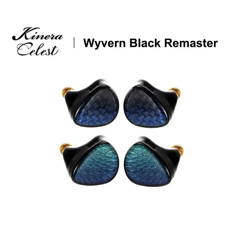 Kinera Celest Wyvern Black-Remaster 1DD หูฟังชนิดใส่ในหู 10 มม.LCP 2.0 Dynamic Driver HiFi Music หูฟ
