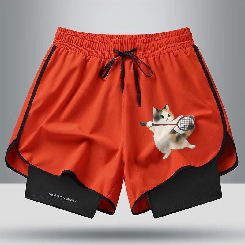 กางเกงแบดมินตัน YONEX น้ำหนักเบาทึกระบายอากาศได้ดี กางเกงขาสั้นแห้งเร็วสำหรับชายและหญิง เหมาะสำหรับก