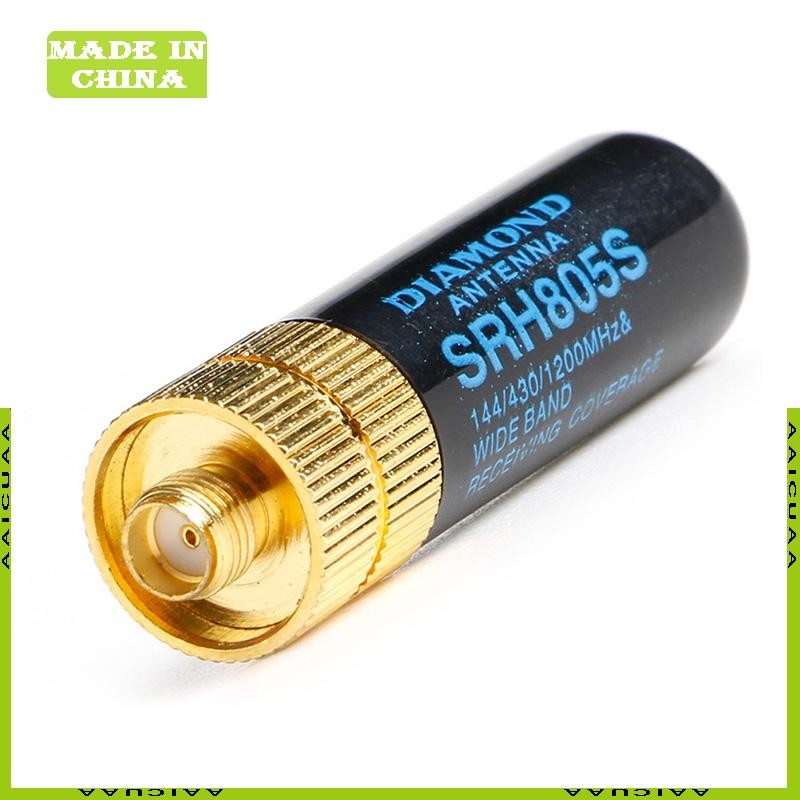 AA DIAMOND SRH805S SMA-F หญิงเสาอากาศ Dual Band GT-3 UV-5R BF-888s วิทยุสําหรับ BF-UV5RB BF-UV5RC