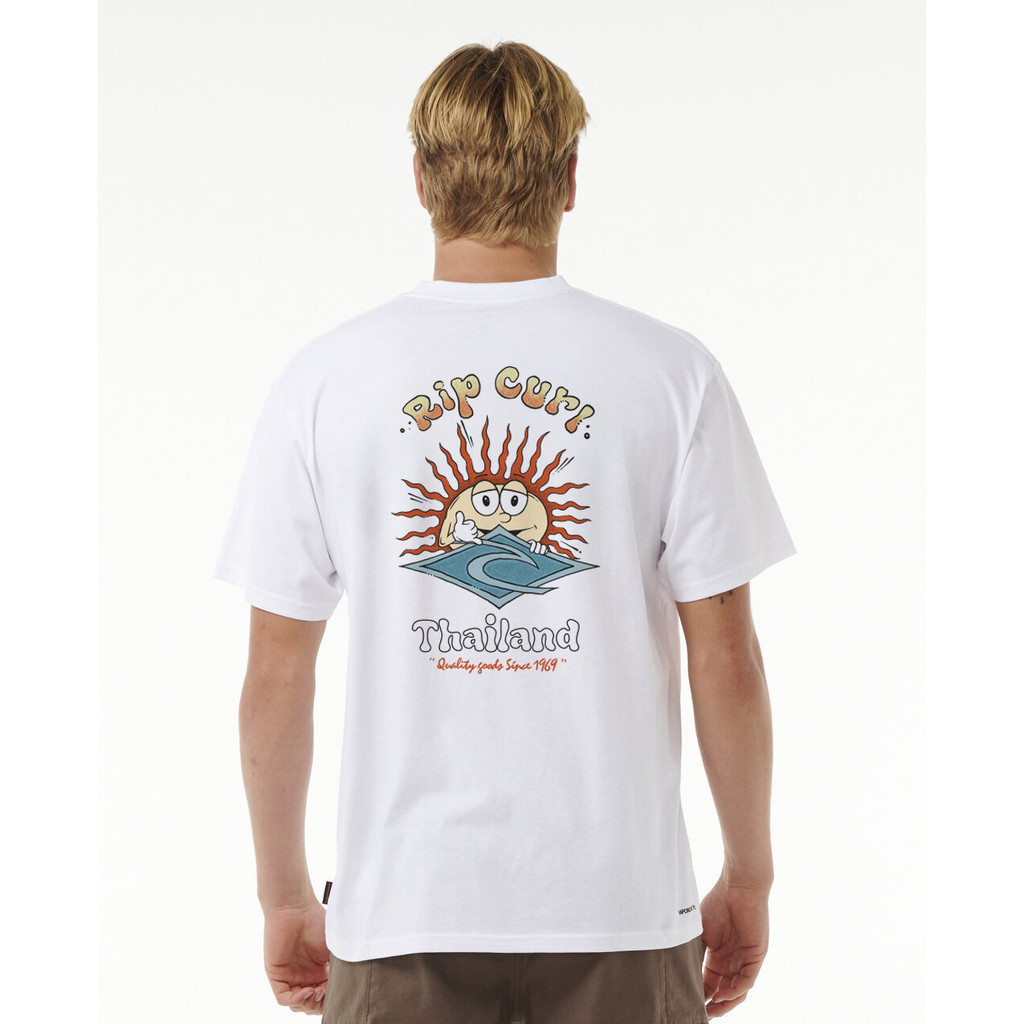 RIPCURL เสื้อยืด 09TMTE RCT M DEST TEE THAI SUN SHAKA IN THAILAND S24