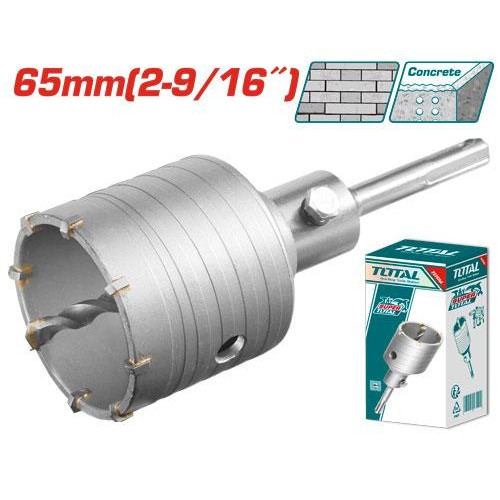 TOTAL โฮลซอ เจาะคอนกรีต เจาะปูน 50 65 80 100 มม. รุ่น TAC430501 / TAC430651 / TAC430801 / TAC431001 ราคา ถูกที่สุด ดีลบีเคเค แกลเลอรีภาพที่ 3