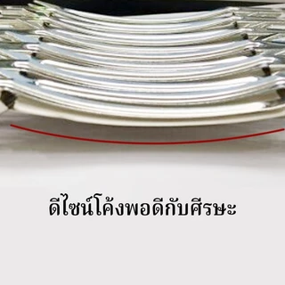 CTUHAO กิ๊บติดผมปากเป็ด กิ๊บปากเป็ดเหล็ก​ กิ๊บหนีบสแตนเลส กิ๊บหนีบแบ่งช่อผม กิ๊บสีเงิน 12 ชิ้น/แพ็ค
