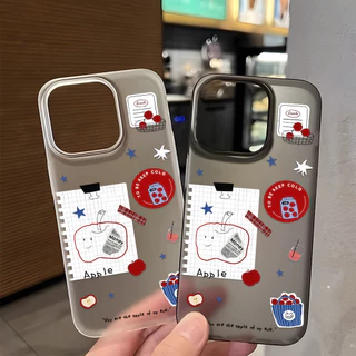 เคสโทรศัพท์ For iPhone 11 13 16 Pro Max Case iPhone 13 17 15 Pro Max 12 14 13 Pro Max ดอกไม้น้ำแข็งใสก็น่ารัก
