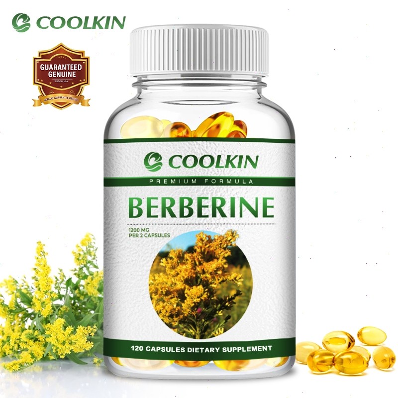 เบอร์เบอรีน 600 มิลลิกรัม - เสริมสุขภาพโดยรวม, บำรุงลำไส้และภูมิคุ้มกัน, ช่วยระบบอาหาร - 120 แคปซูล