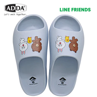 รองเท้าแตะแบบสวมผู้หญิง ADDA 58V05W1 Line Friend (ไซส์ 4-7)