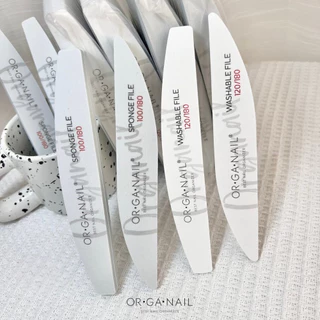 ORGANAIL ตะไบเล็บ 1ชิ้น ตะไบเล็บ ตะไบไม้ ตะไบหยาบ ตะไบฟองน้ำ ตะไบบัฟ ตะไบอย่างดี -wenails