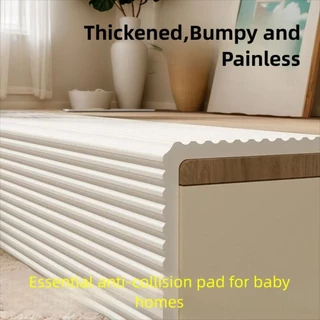 LAYOR โต๊ะขอบ Guard Strip, 2 M ความปลอดภัยของทารก Anti Collision เบาะ, หนา Self กาว Soft Wall มุม Protector สําหรับ Window Sill ข้างเตียง