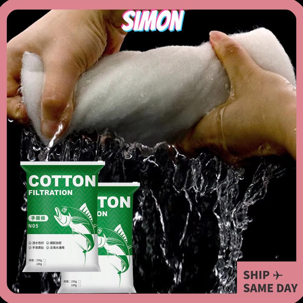 SIMON Aquarium Filter Super,หนา Aquarium Accessories ผ้าฝ้ายกรองตู้ปลา,Reusable Purification Aquariu