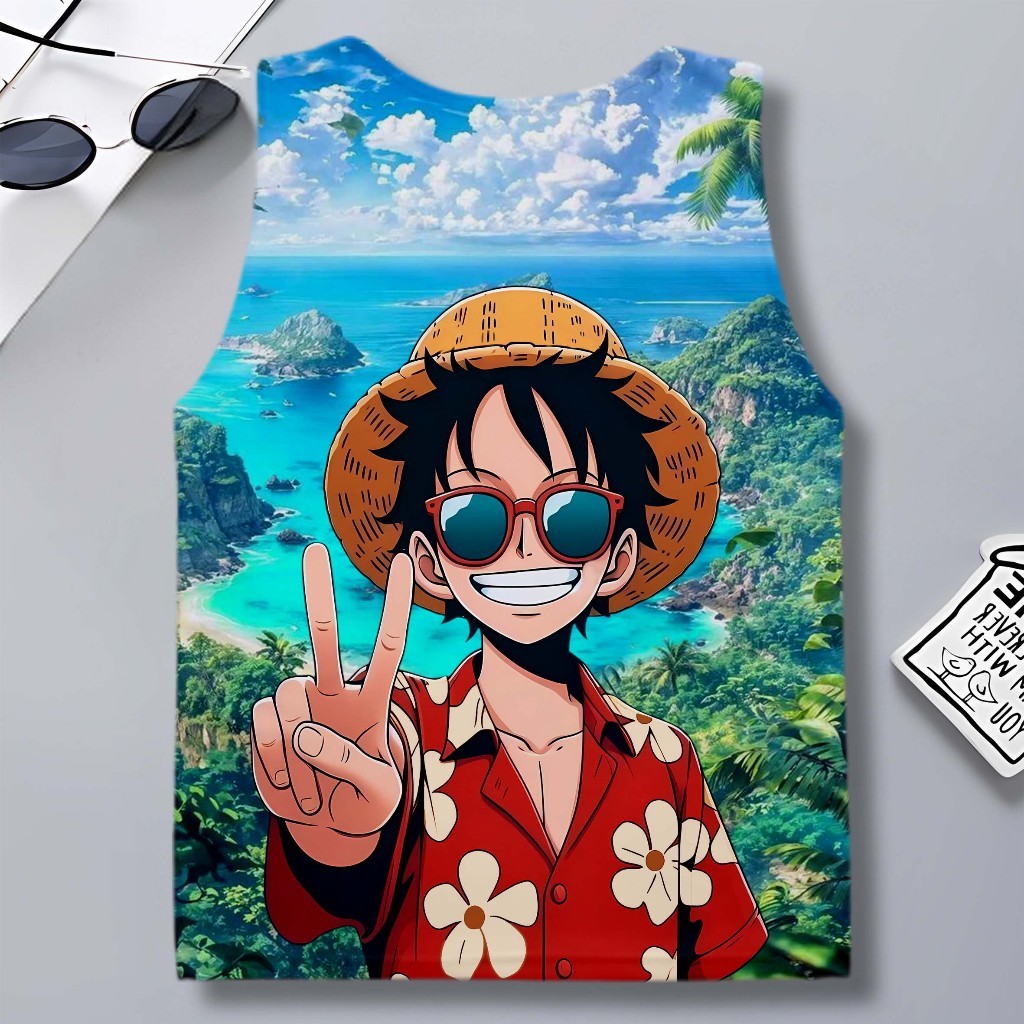 เสื้อกล้ามเด็กผู้ชาย เสื้อเด็ก ชุดเด็ก  ลายการ์ตูน  น่ารัก ใส่สบาย ไม่ร้อน  ตั้งแต่ 6 เดือน -  8 ขวบ - รูปที่ 3