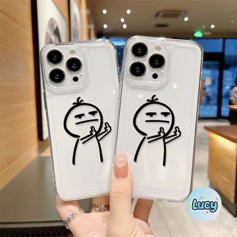 🌟Lucy🌟เคสโทรศัพท์อะนิเมะการ์ตูน น่ารัก ไอโฟน11 16 For iPhone12 13 14 15Pro MAX XS XR XS 6 7 8Plus เคสโทรศัพท