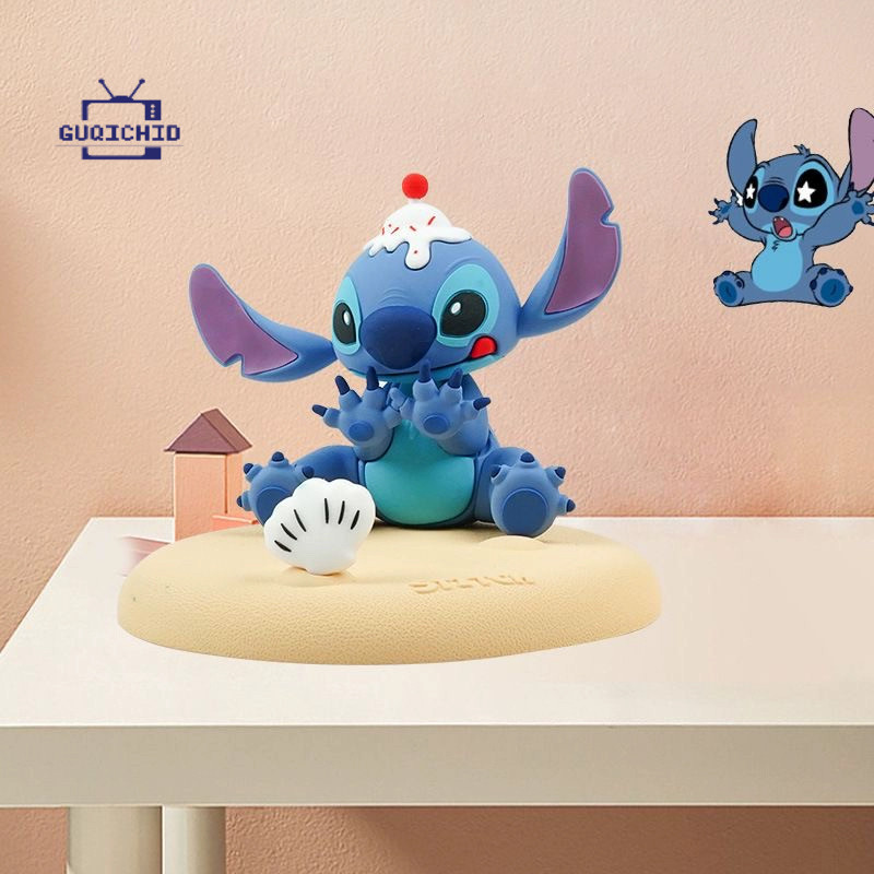 ที่วางโทรศัพท์มือถือ Stitch ตกแต่งรถยนต์ สร้างสรรค์ เทรนด์ ตกแต่งโต๊ะทำงาน ตกแต่งบ้านสำหรับผู้หญิ รูปที่ 2