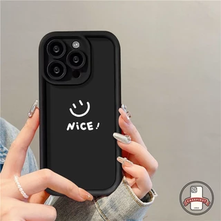 น่ารักยิ้มแสดงออกตลกเคสอ่อนสำหรับ Vivo Y17s Y18 Y15 Y22 Y21 Y27 Y17 Y78 Y20 Y12i Y02 Y15s Y33s Y36 Y100i Y12s