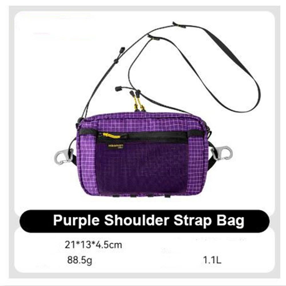 UUMIR Camping Hiking Crossbody Bag, แพ็คเกจกระเป๋าคาดเอวกีฬากันน้ําแบบพกพา,กระเป๋าตกปลาอเนกประสงค์อุปกรณ์ปั่นจักรยานภูเขากลางแจ้ง ราคา ถูกที่สุด ดีลบีเคเค แกลเลอรีภาพที่ 3