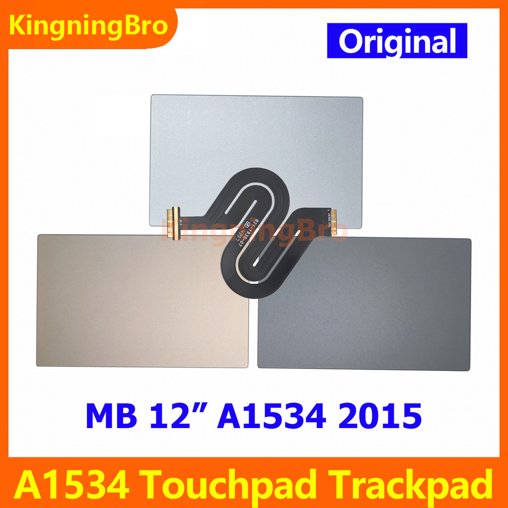 Original 2015 แล็ปท็อป A1534 Trackpad พร้อมสาย Flex สําหรับ Macbook 12 "A1534 ทัชแพด Trackpad Space 