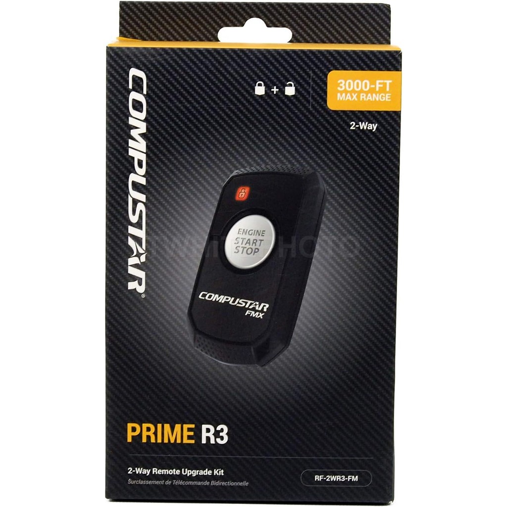 Compustar RF2WR3FM 2-Way 1-But YCKS