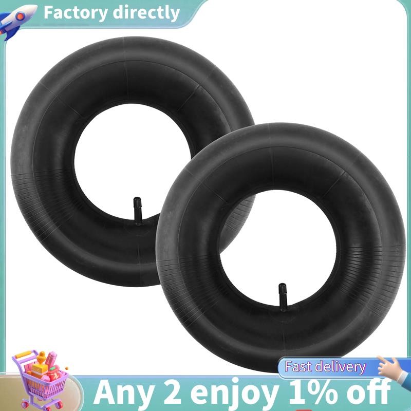 LU-ชุด 2 15X6.00-6 ยางสนามหญ้ายางใน 15X6X6 TR13 เครื่องตัดหญ้ารถแทรกเตอร์ยาง