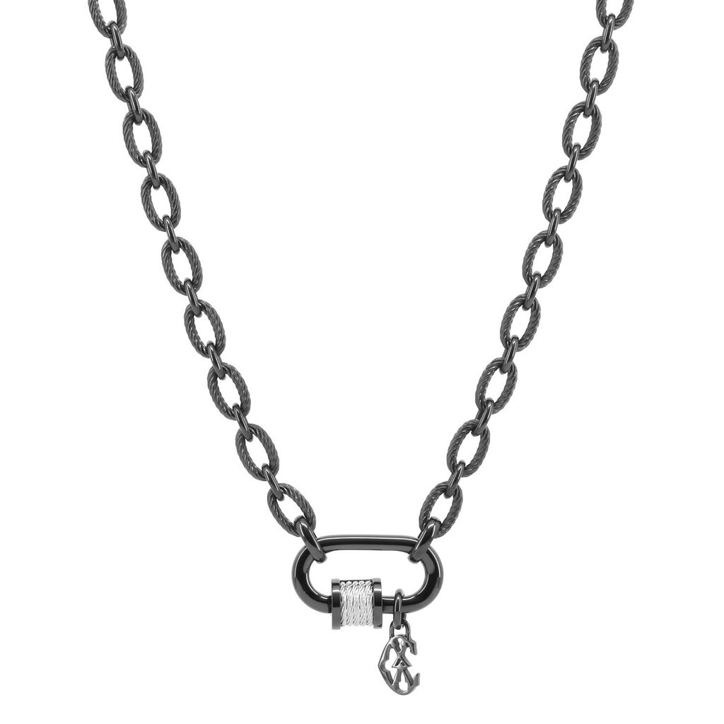 CHARRIOL สร้อยคอ 08-103-1139-29L Black PVD Length 55 + 5cm Necklace
