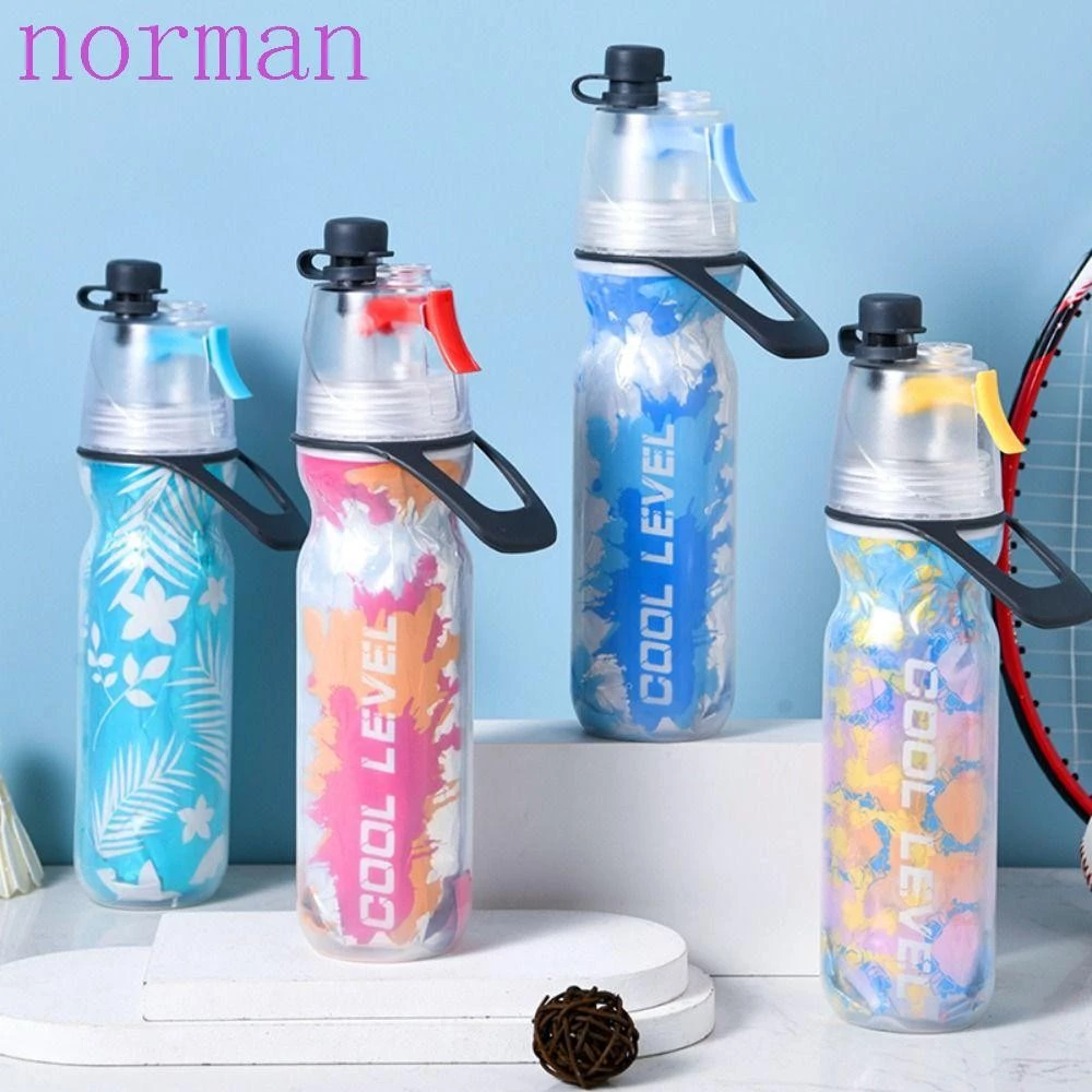 NORMAN ถ้วยสเปรย์เครื่องดื่ม ขวดน้ำสเปรย์แบบพกพา