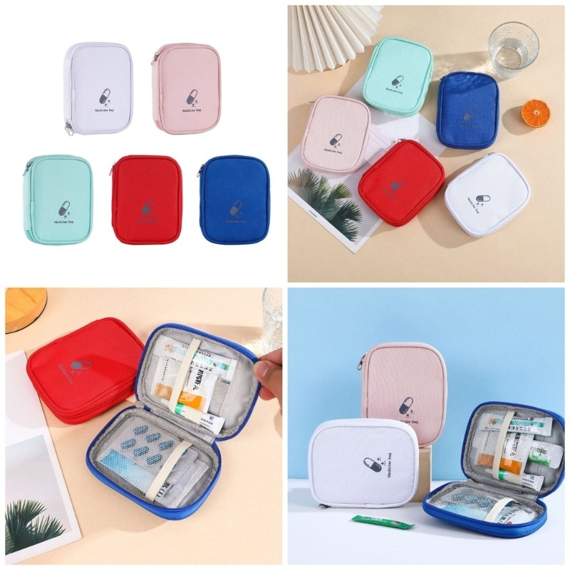 Orangesea First Aid Bag Small First Aid Pouch Empty Storage Bag First Aid Kits Pack Hiking Backpacki