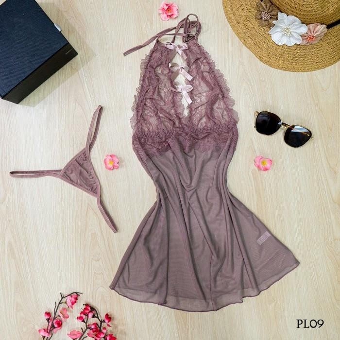 PREMIUM NIGHT GOWN SEXY LINGERIE PREMIUM NUDE WOMEN PL09