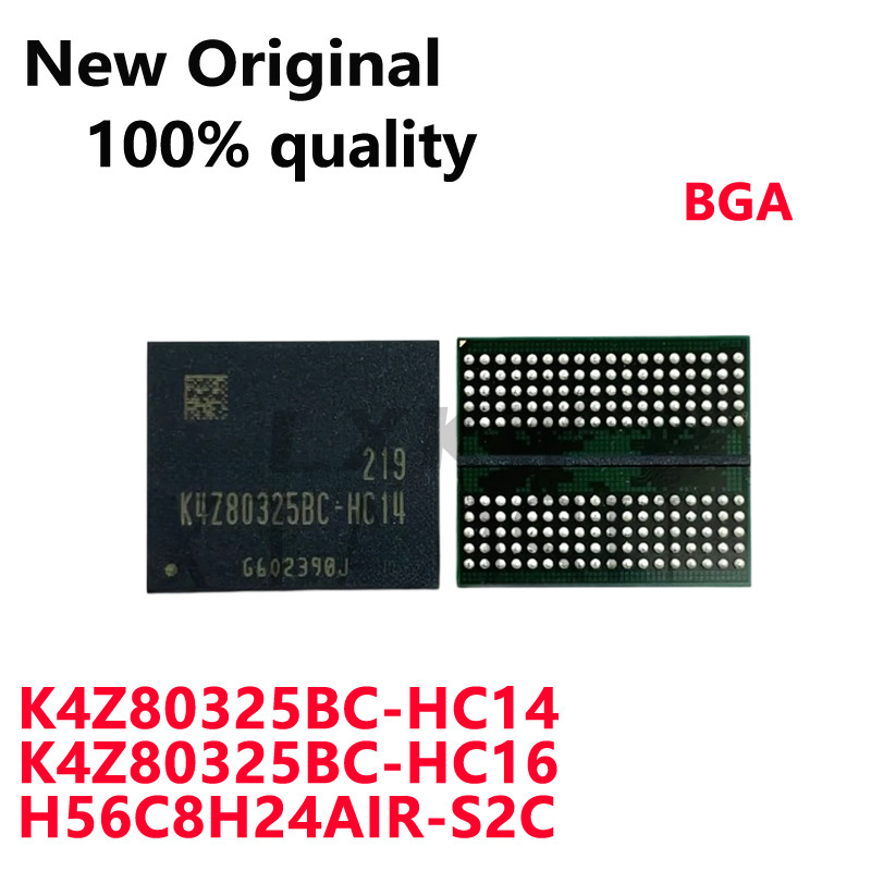 1/PCS ใหม่ K4Z80325BC K4Z80325BC-HC14 K4Z80325BC-HC16 H56C8H24AIR-S2C BGA ในสต็อก