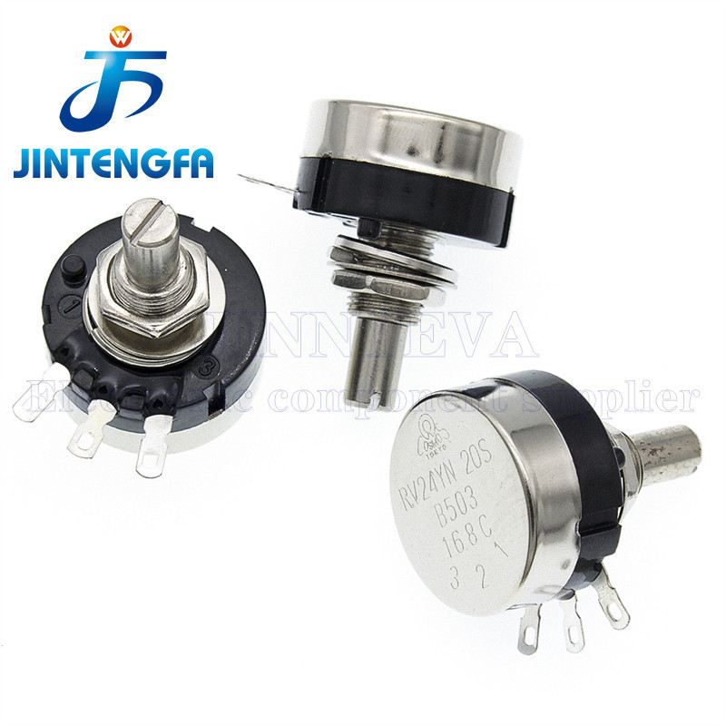 RV24YN20S 2W B102 B202 B502 B103 B204 B503 B104 RV24YN B105 1K 5K 20K 10K 100K 1M Single Turn Rotary