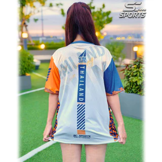 SC Sports เสื้อกีฬา เสื้อพิมพ์ลาย Run02-สีเขียว งานจริงสวย สีสด หนา145g นุ่มลื่นใส่สบาย