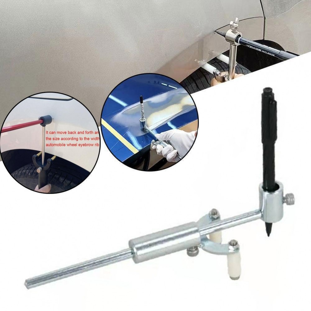 Mark Scraper Marker Pen Metal Line Car Sheet Metal Dent Repair Tool คุณภาพสูง