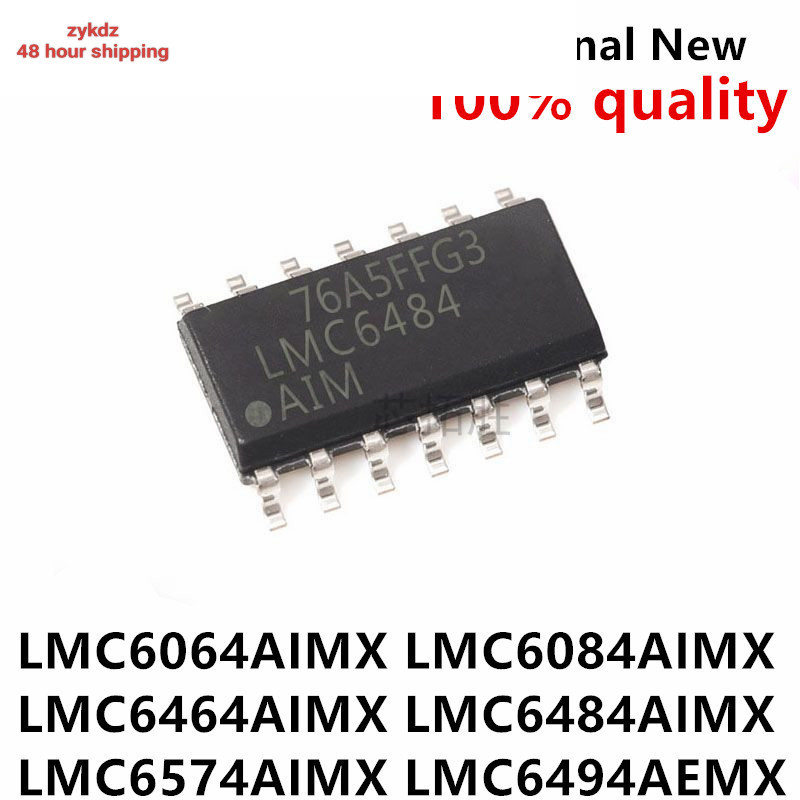 สินค้าใหม่ 10 ชิ้น/ล็อต LMC660AIMX LMC660 LMC6064AIMX LMC6064 LMC6084AIMX LMC6084 LMC64AIMX LMC6484A