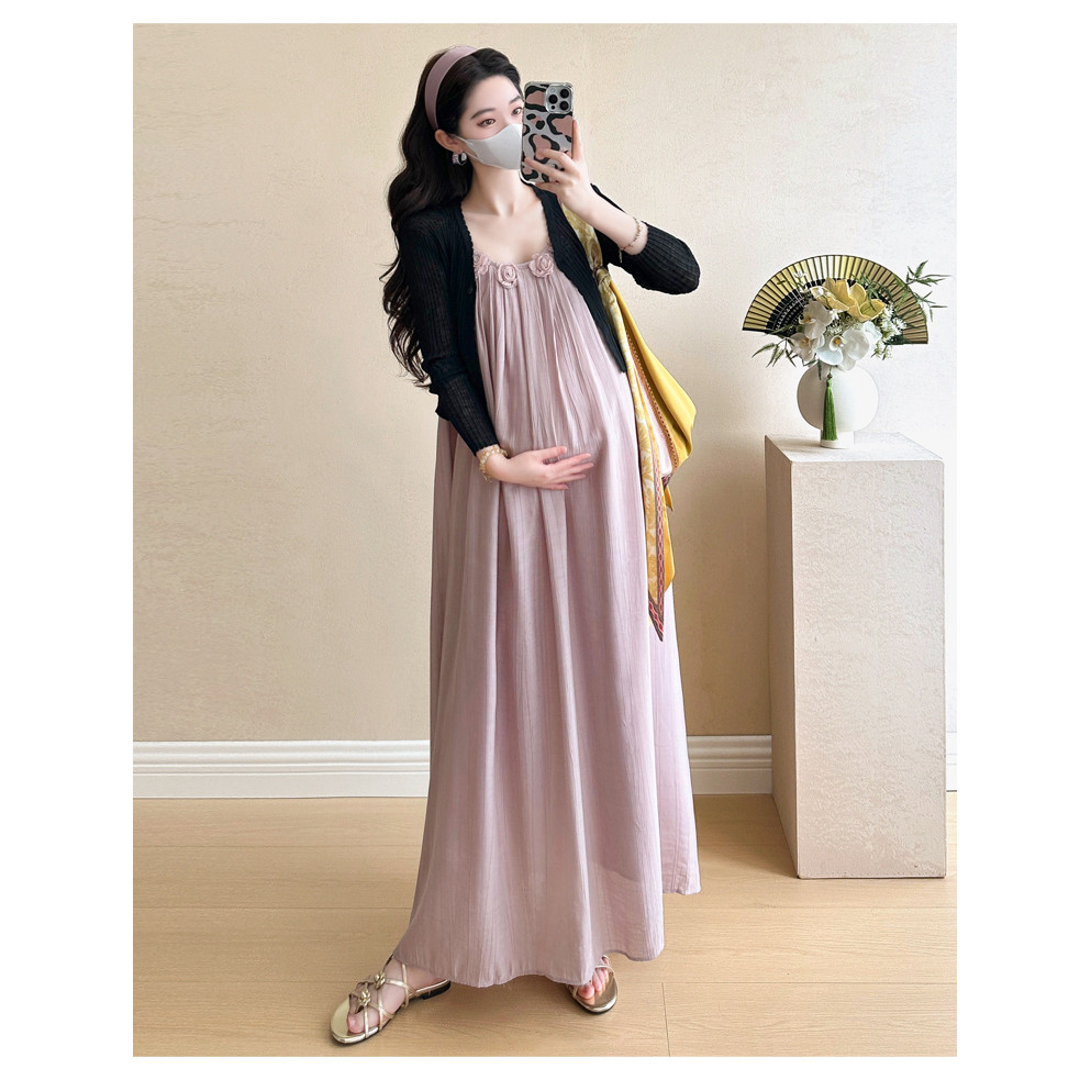 ชุดคลุมท้องและกระโปรงสลิงชีฟองสำหรับฤดูร้อน มาพร้อมเสื้อครีมกันแดดน่าสวมใส่ - รูปที่ 6